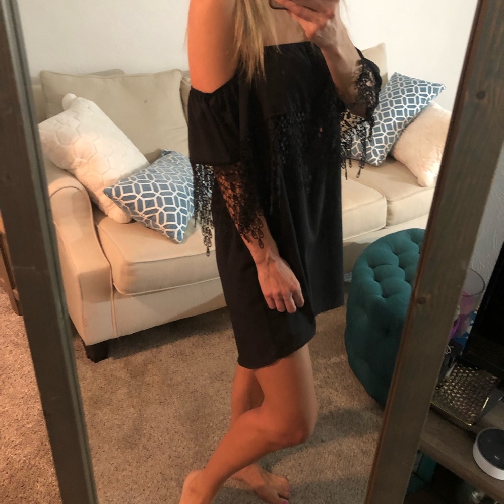 Off the shoulder dress